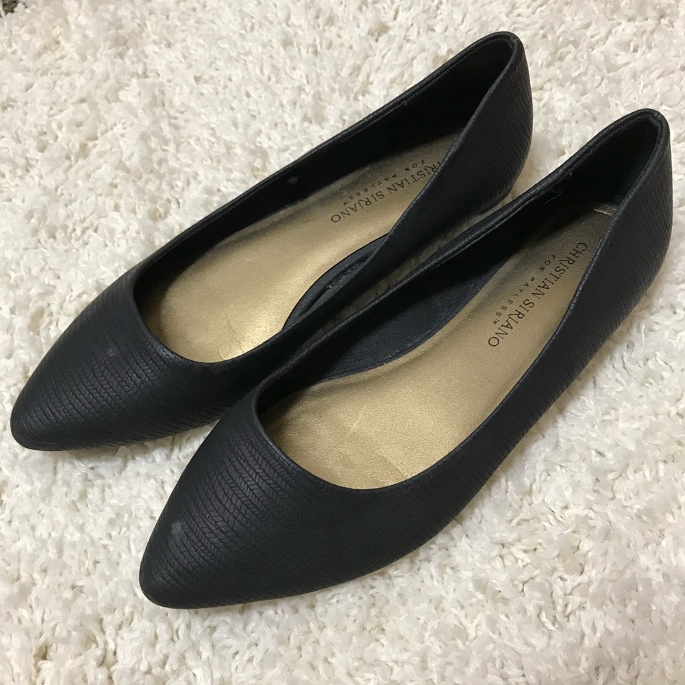 🌟4 for $20 black pointed toe flats